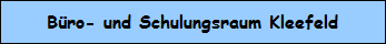 Bro- und Schulungsraum Kleefeld